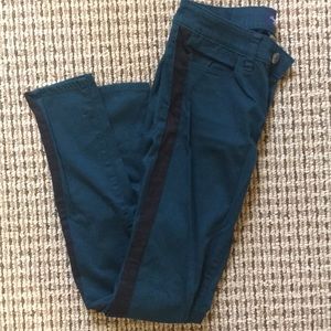 Dark Teal Skinny Jeans - Size 4